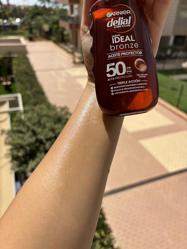 Piel con un brillo precioso con este aceite protector de Garnier