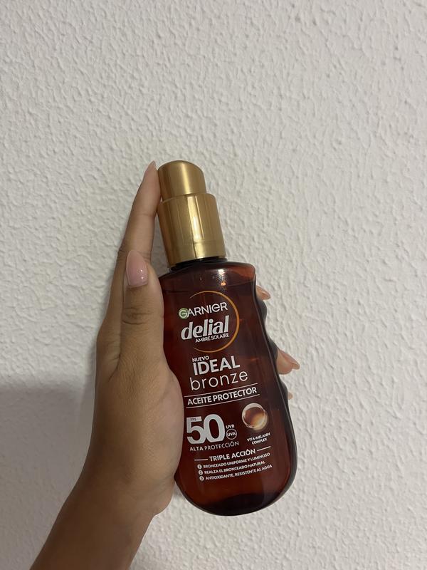 Aceite bronceador