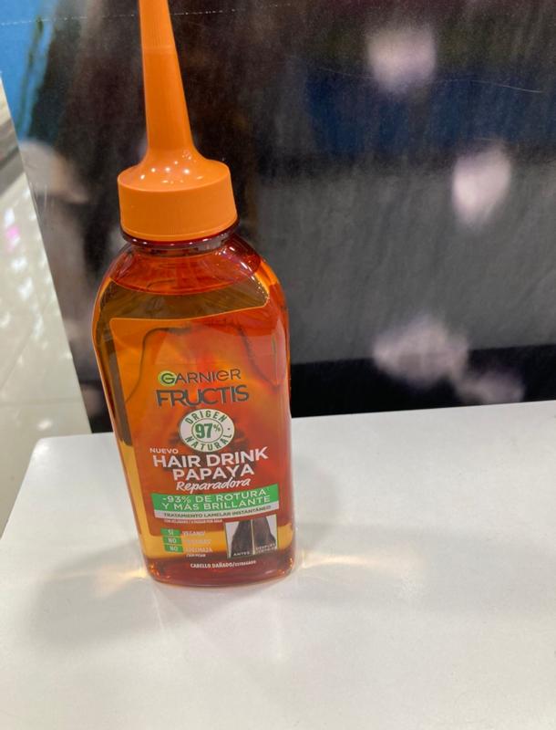 Aceite fructosa hair drinl papaya