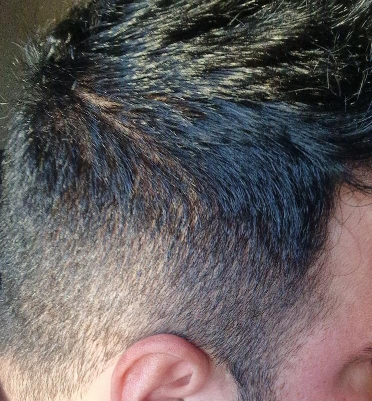 Esto es después de la aplicación el color es muy natural y no se nota ni ve artificial