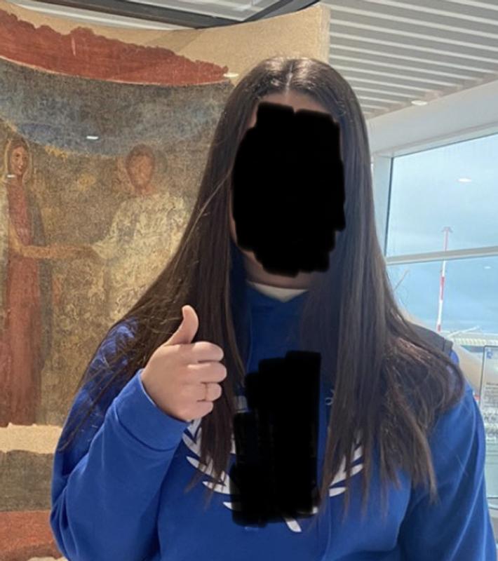 Esta foto fue realizada cuando ya había gastado al menos un bote entero de la mascarilla en cuestión