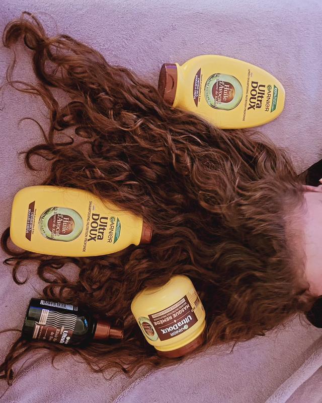 Routine cheveux bouclés