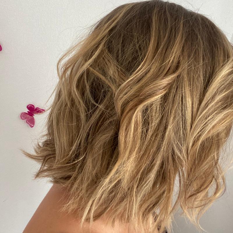 Mes cheveux après un shampoing fructis à la banane