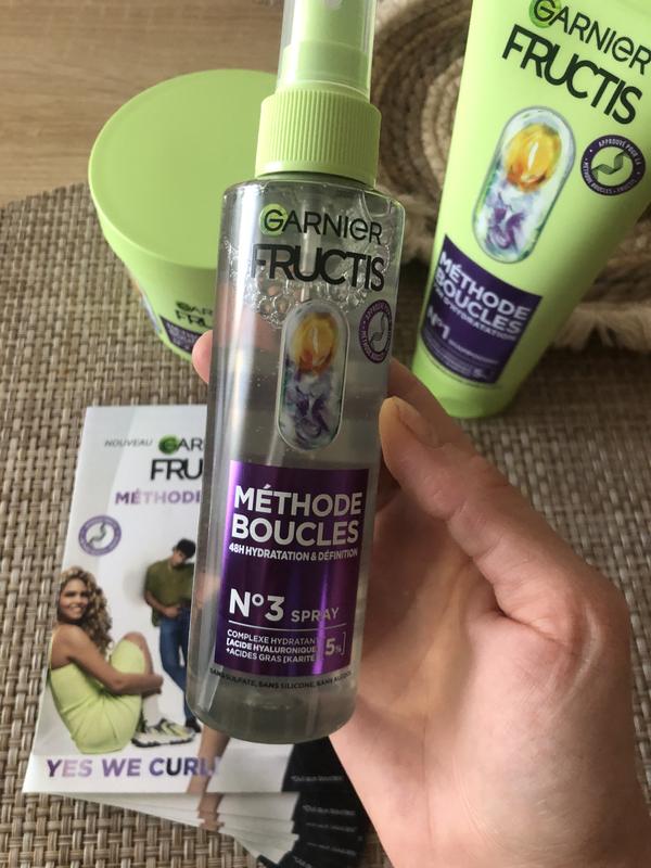 Le spray méthode boucles