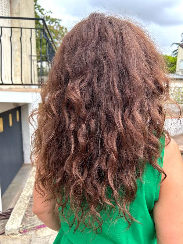 Avant après coloration