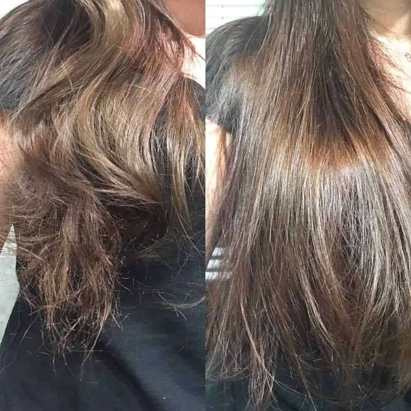 Avant / Après utilisation de la gamme