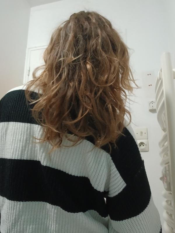 Mes cheveux avant l'utilisation