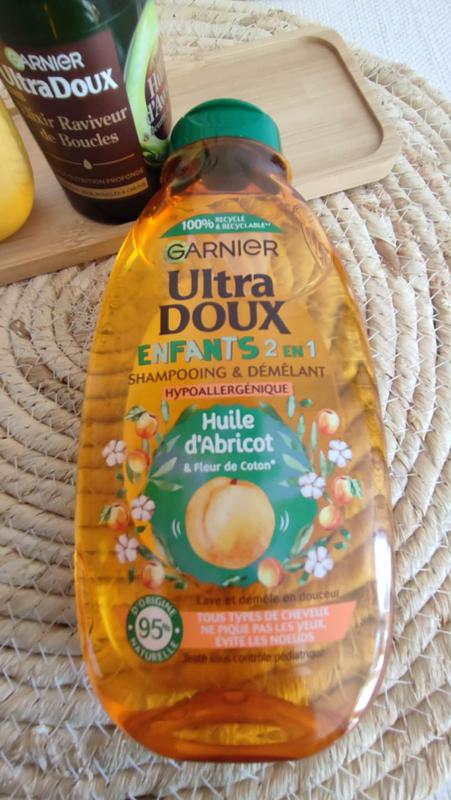 Shampoing et démêlant à l'abricot