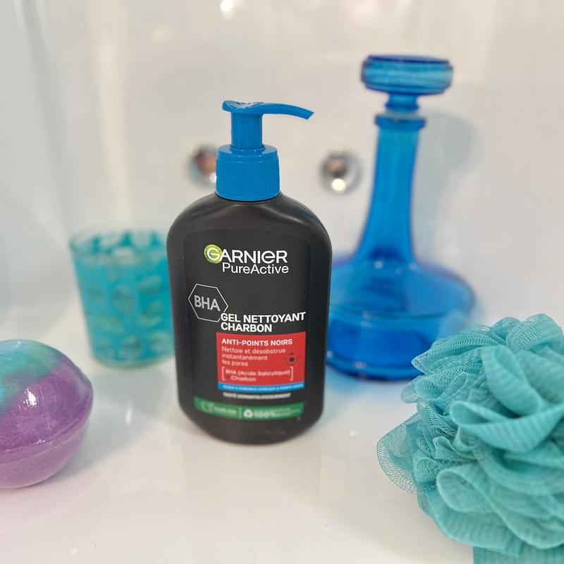 Mon gel nettoyant charbon Garnier