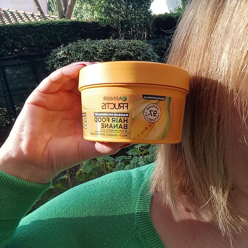 La couleur de mes cheveux est vraiment magnifique avec le nouveau masque nourrissant.