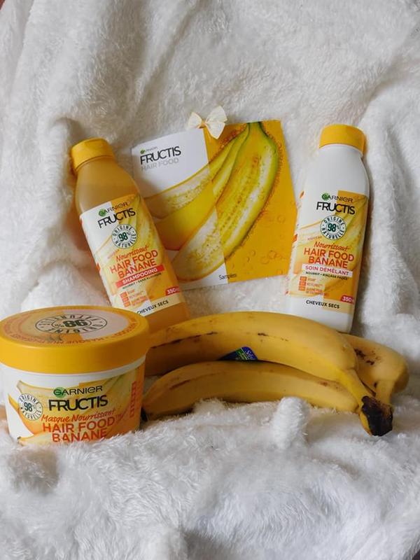 Toute ma gamme Hair Food Banane