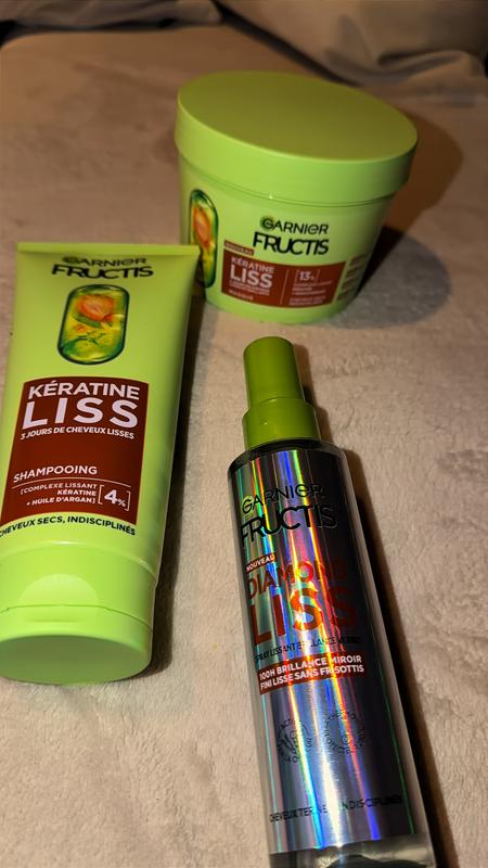 Spray thermo protecteur et lissant à la fois