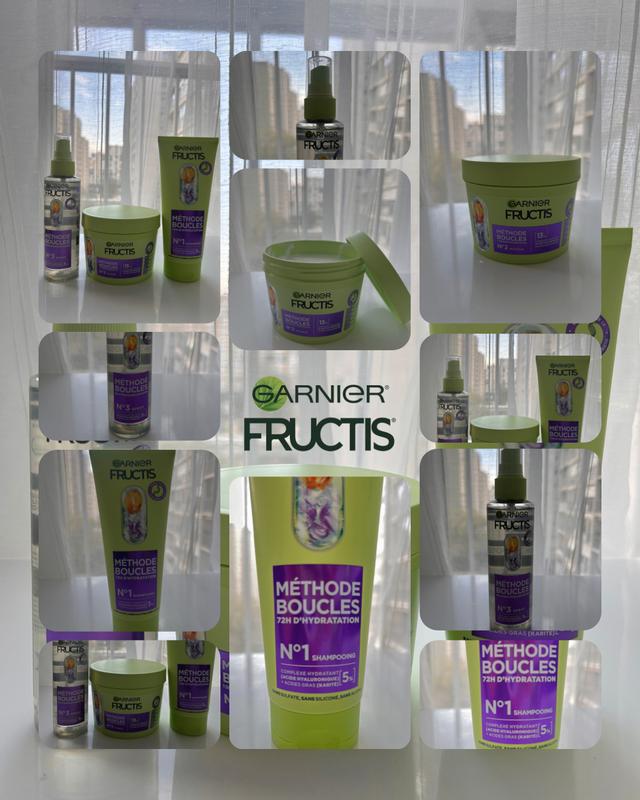 Gamme garnier fructis méthode boucles