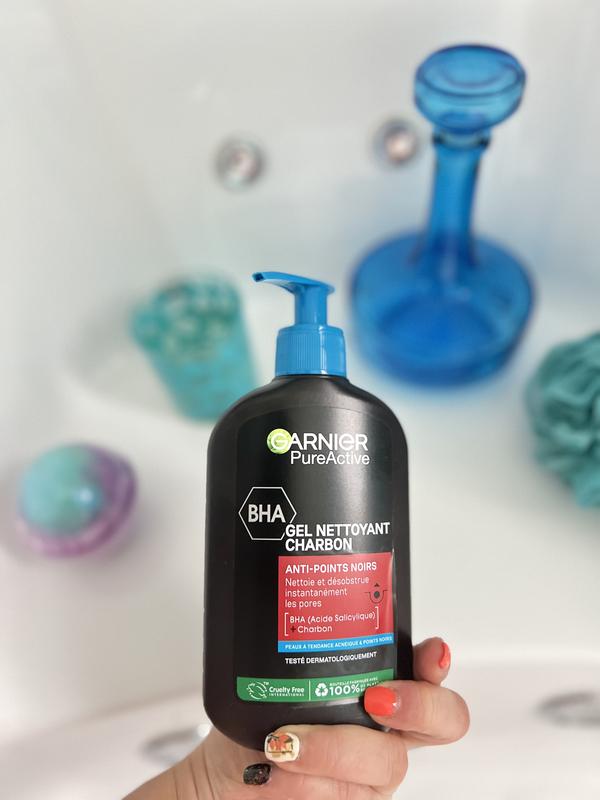 Mon gel nettoyant charbon Garnier