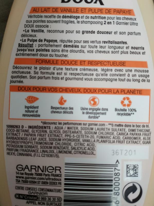3ème position des ingrédients : Dimethicone