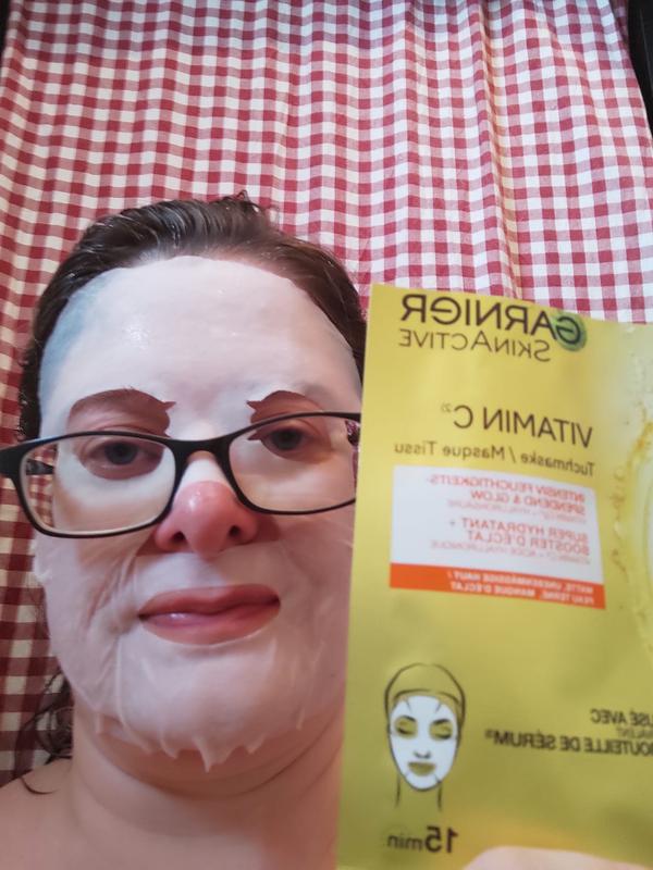 Mon test avec le masque de Garnier