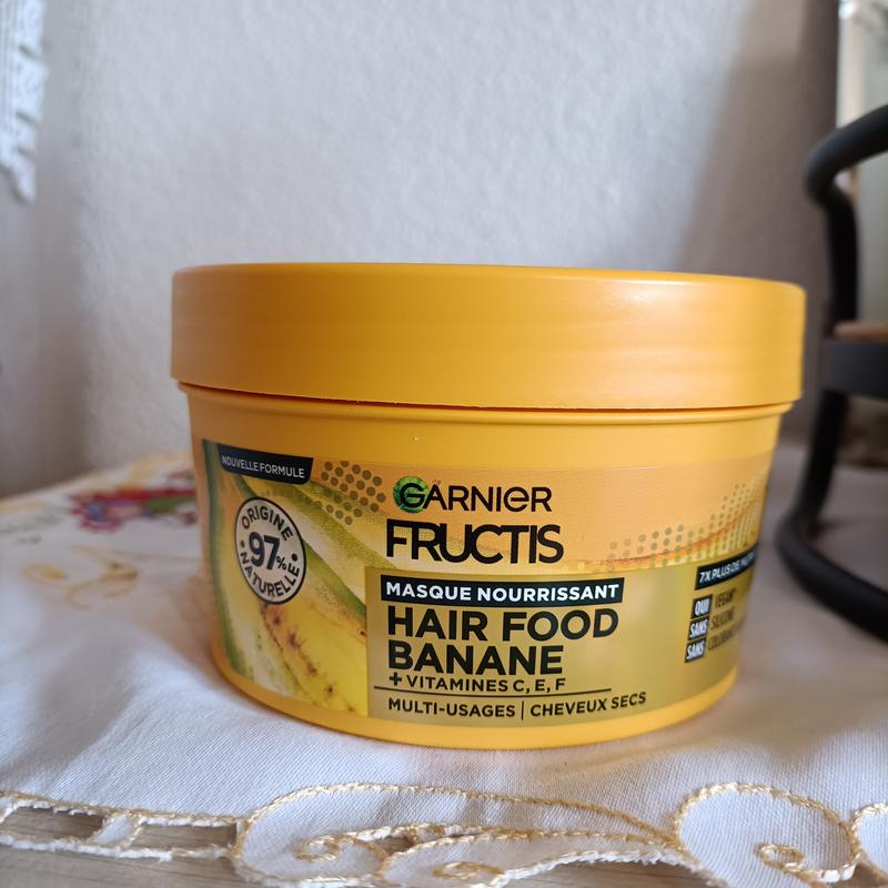 La présentation de mon nouveau masque nourrissant.