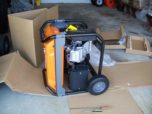 Working on assembling