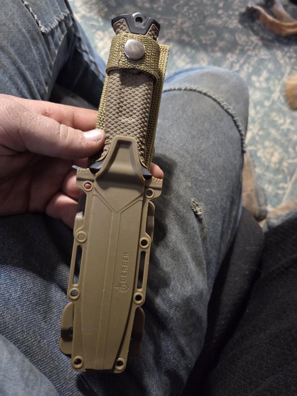  ナイフ STROGARM MADE IN USA StrongArm - Coyote Brown, Plain Edge | Gerber