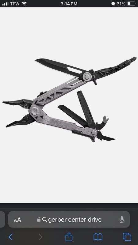 Gerber Center-Drive Black Multi-Tool