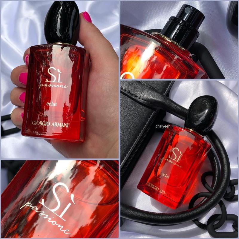 Giorgio Armani Si Passione Eclat 100ml Eau de Parfum Spray Duty Free Madrid Airport Shops