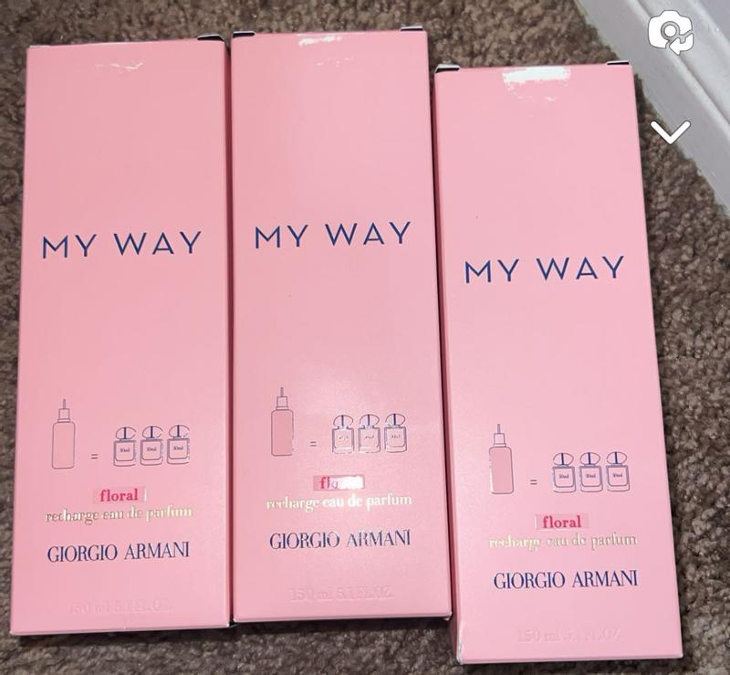 Giorgio Armani My Way Floral Eau De Parfum Refill 150ml MYER