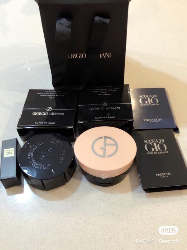 giorgio armani tone up cushion review