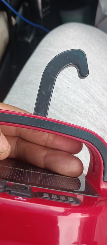 Photo submitted with review of product