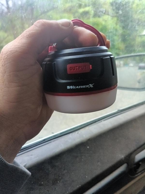 Photo submitted with review of product