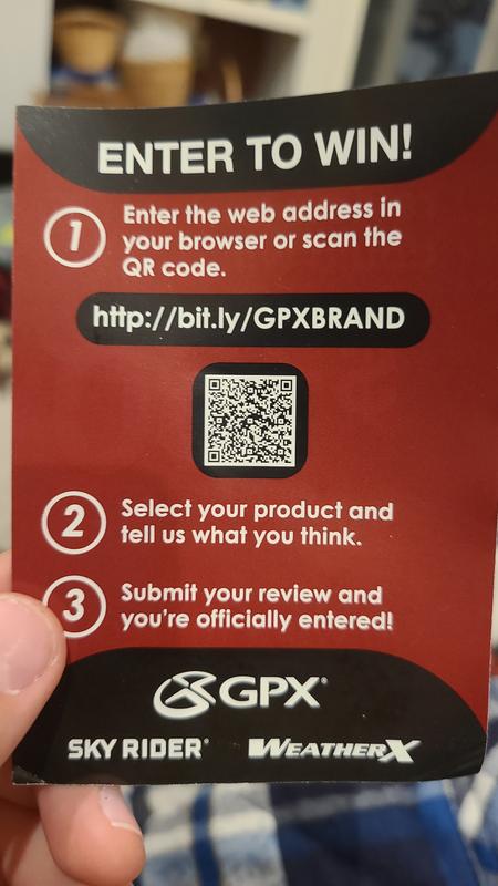 Photo submitted with review of product