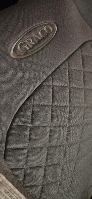 Seam line below the Graco patch