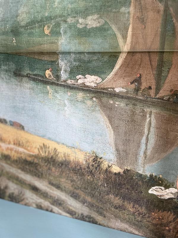 The Thames near Marble Hill Twickenham Bespoke Mural | Blue | Tate
