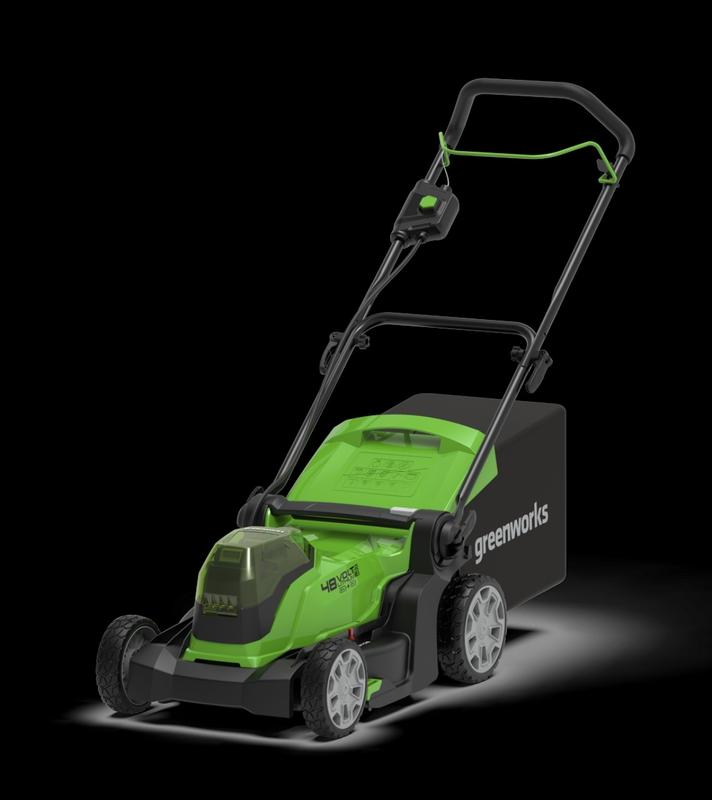 24V+24V Battery Lawn Mower 46cm G24X2LM46SP - Greenworks