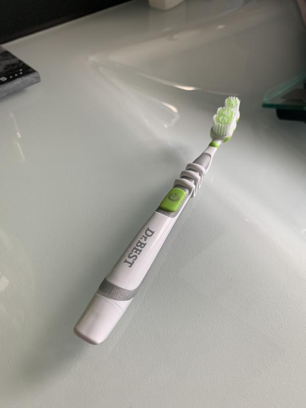 best vibrating strap on Dr.BEST Vibration Polimed: Einzigartiger Bürstenkopf entfernt Plaque und  ist zugleich sanft zum Zahnfleisch