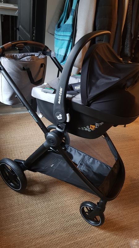 Maxi-Cosi Zelia S Trio: How to adjust pushbar & recline 