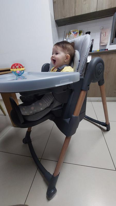 Maxi-Cosi Minla - Trona para bebé, ajustable con 6 formas diferentes de  sentarse, desde el nacimiento, 0 meses a 14 años, máx. 60 kg, grafito  esencial : : Bebé