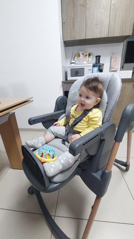 Maxi-Cosi Minla - Trona 6 en 1, avena clásica La silla alta que cambia  tanto como la hacen la elegante silla alta 6 en 1 Minla está llena…