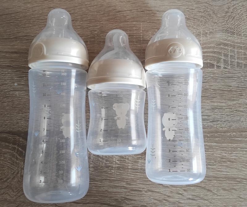 Bebeconfort Kit 6 Biberons Physio Air Anti-Coliques – 0-18 Mois + Accessoires