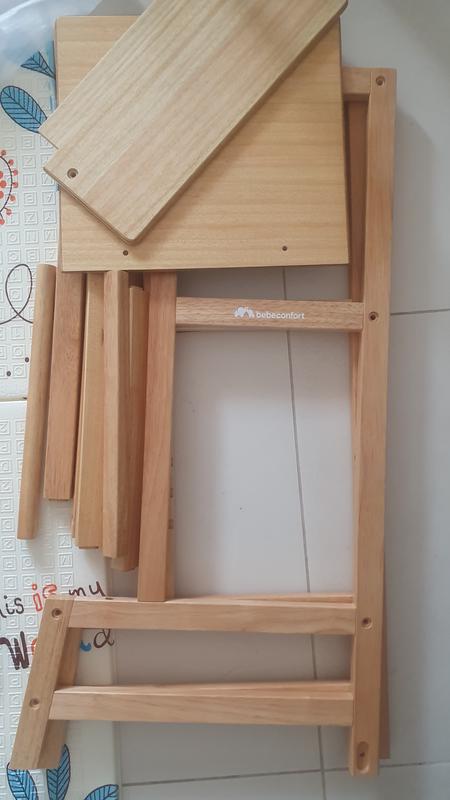 Torre Montessori Bebeconfort Nola - Legno Naturale, 3 Altezze Regolabili, Per Bambini 1.5-6 Anni (30kg), Sicura - Foto 6