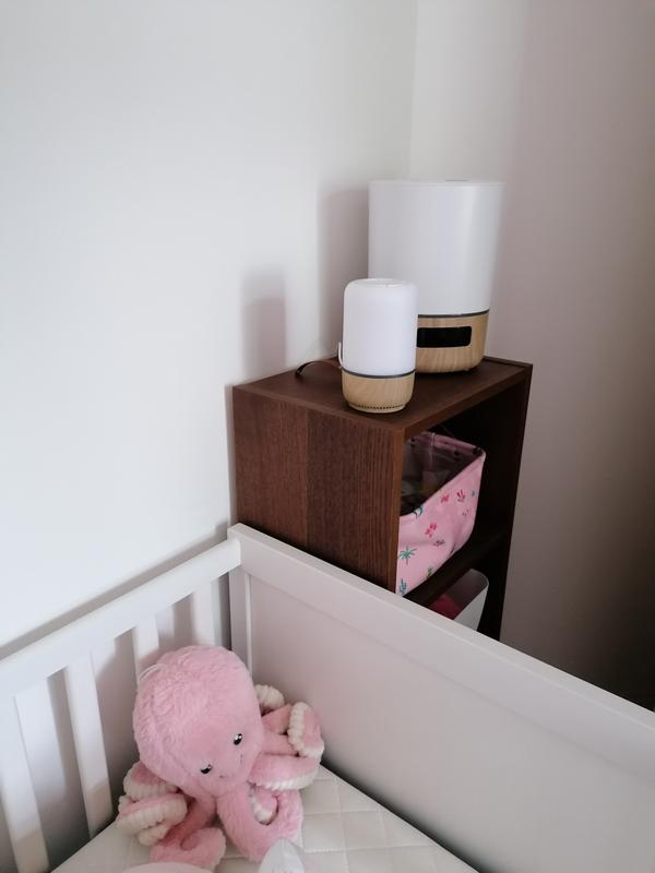 Veilleuse musicale Maxi-Cosi Soothe – Connected Home – personnalisez les  habitudes de sommeil de votre bébé avec des lumières apaisantes, des sons  et des berceuses favorisant le sommeil, le tout contrôlé avec