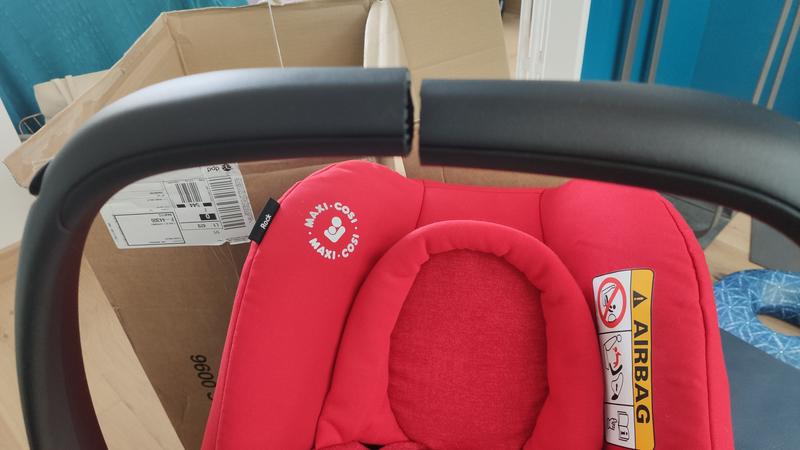 Cosi MAXI-COSI Rock, Groupe 0+, Avec réducteur, De la naissance à 12 mois,  0-13kg, Nomad Red - Rouge - Kiabi - 114.99€