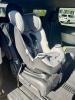 On/Off switch for fan (once flipped on, it will start automatically in hot temps)| Cord routed under floor mat and plugged into center console| Front-facing with a tall 5.5 year old| Installed front facing| Rear-facing with a tall two year old