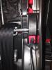 Location of the power adapter on the seat