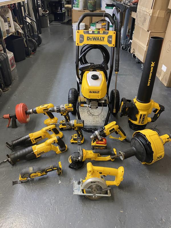 My dewalt tools for my job site/building.