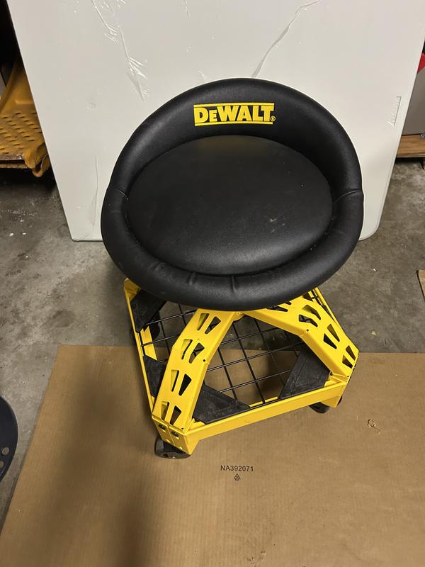 DEWALT Adjustable Shop Stool with Casters - 41562 | Blain's Farm