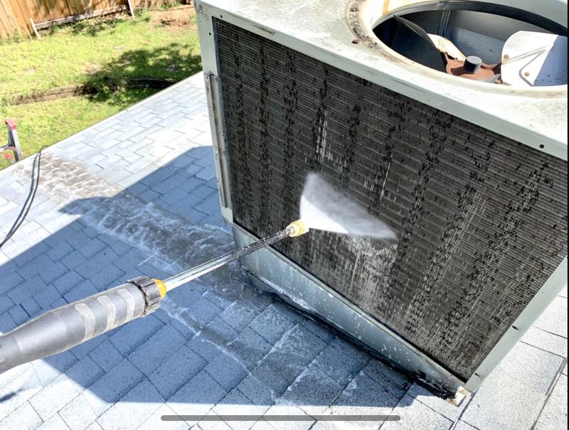 Much needed cleaning after years of neglect