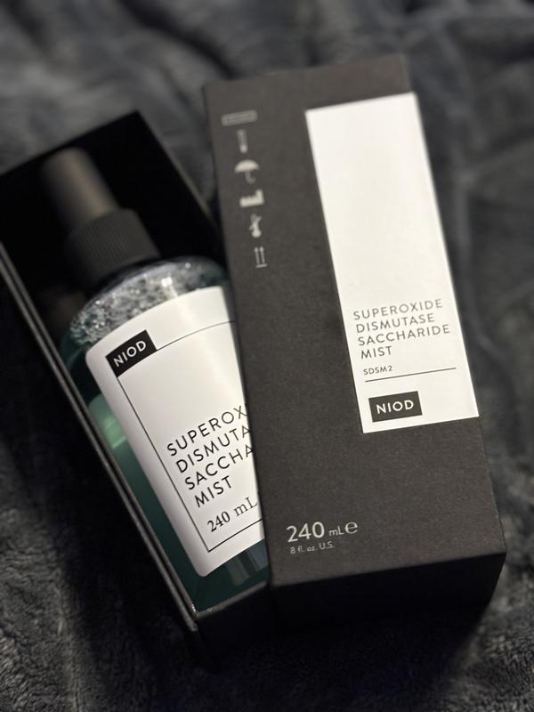 NIOD Superoxid Dismutase Saccharide Mist – 240ml Gesichts- & Körpernebel Gegen Oxidativen Stress