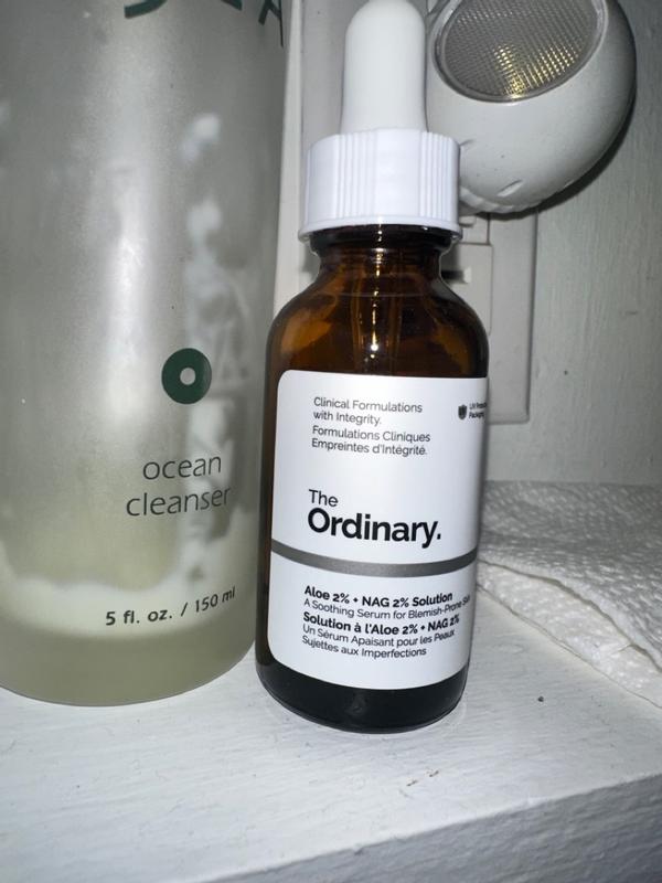 The Ordinary Aloe 2% + NAG 2% Solution Serum 30ml | LOOKFANTASTIC