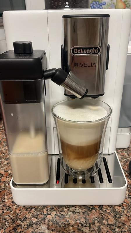 Vilde Bicchiere In Vetro Per Latte Macchiato Con Manico 220 Ml | Lavabile In Lavastoviglie | Vetro Spesso Trasparente - 5