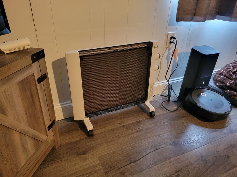 DeLonghi MICA Thermic Heater オイルヒーター Amazon.com: DeLonghi Mica Panel Space Heater, 1500W quiet